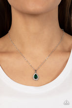 Load image into Gallery viewer, A Guiding Socialite - Green Paparazzi Necklace