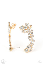 Load image into Gallery viewer, Astronomical Allure - Gold Ear Crawler Paparazzi Earrings