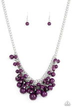 Load image into Gallery viewer, Broadway Bustle - Purple Paparazzi Necklace