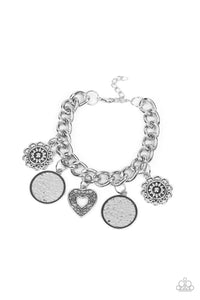 Complete Charm-ony - Silver Paparazzi Bracelet