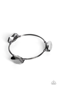 Galactic Getaway - Black Paparazzi Bracelet