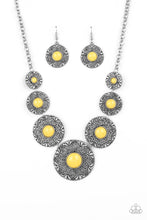 Load image into Gallery viewer, Garden Glade - Yellow Paparazzi Necklace