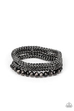 Load image into Gallery viewer, Gutsy and Glitzy - Black Paparazzi Bracelet