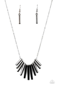 Leading Mane - Black Paparazzi Necklace