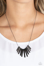 Load image into Gallery viewer, Leading Mane - Black Paparazzi Necklace