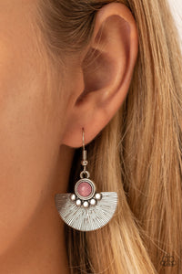 Manifesting Magic - Pink Paparazzi Earrings