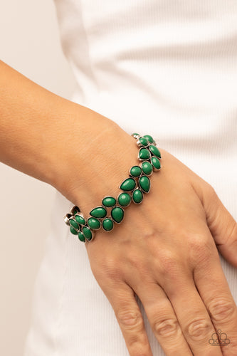 Marina Romance - Green Paparazzi Bracelet