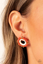 Load image into Gallery viewer, Nautical Notion - Orange Paparazzi Earrings