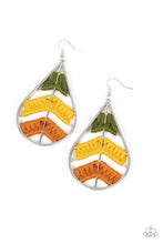 Load image into Gallery viewer, Nice Threads - Multi Color Paparazzi Earrings