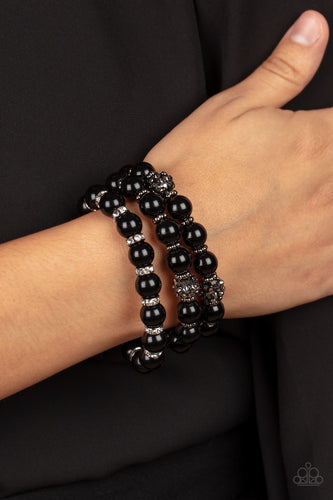 Poshly Packing - Black Paparazzi Bracelet