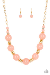 Race To The Pop - Pink Paparazzi Necklace