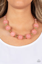 Load image into Gallery viewer, Race To The Pop - Pink Paparazzi Necklace