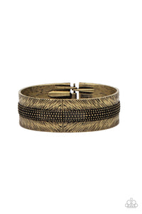 Rancho Refinement - Brass Paparazzi Bracelet