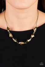 Load image into Gallery viewer, Raw Rapture - Brass Paparazzi Necklace