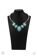 Load image into Gallery viewer, River Ride - Blue Blockbuster Paparazzi Necklace