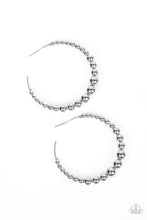 Load image into Gallery viewer, Show Off Your Curves - Silver Paparazzi Earrings