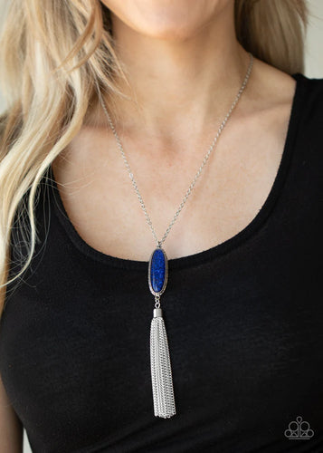 Stay Cool - Blue Paparazzi Necklace