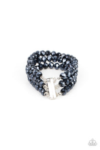 Supernova Sultry - Blue Paparazzi Bracelet