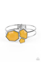 Load image into Gallery viewer, Tourist Trapezoid - Yellow Paparazzi Bracelet