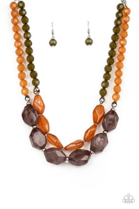 Tropical Trove - Multi Color Paparazzi Necklace