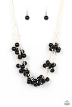 Load image into Gallery viewer, Yacht Catch - Black Paparazzi Necklace