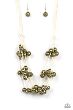 Load image into Gallery viewer, Yacht Catch - Green Paparazzi Necklace