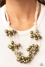 Load image into Gallery viewer, Yacht Catch - Green Paparazzi Necklace